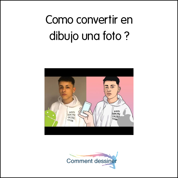 Como convertir en dibujo una foto